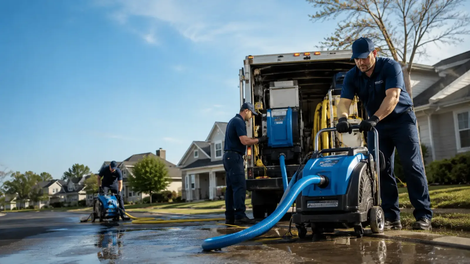 Flood Damage Cleanup in Rockport, WV